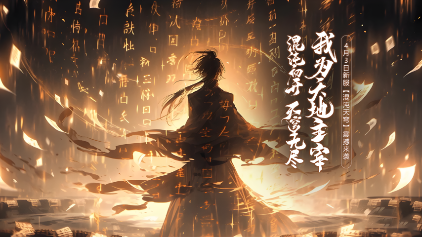《玄天之剑》4月3日新服“混沌天穹”开启玄幻新征程